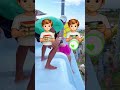 Girl Afraid Slide Unexpected Twist