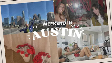 a weekend in my life in austin: going out, staying in, good eats, exercise, errands, art show & more