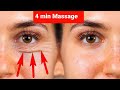 Eye lifting massage for eye wrinkles dark circle eye bag