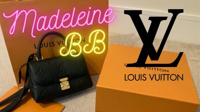 LOUIS VUITTON Bi-Color Monogram Empreinte Leather Madeline BB