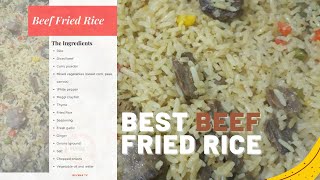 Best Beef Fried Rice Recipe | Quick and Yummy Cooking Recipes by Reynas TV