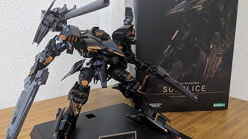 アーマードコア４      DECOCTION MODELS  03-AALIYAH シュープリス　開封コマ撮り　STOPMOTHION