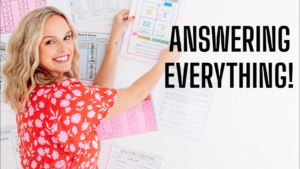 For The Teachers - Answering All Your Questions About Selling On TPT ...