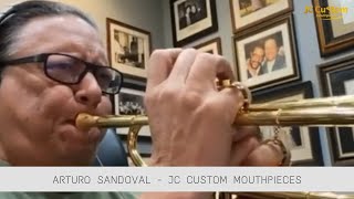 ARTURO SANDOVAL - HIGH DOUBLE C with JC CUSTOM MOUTHPIECE!