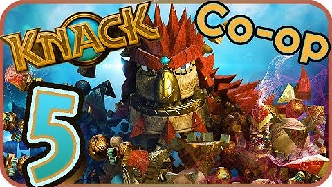 KNACK Walkthrough Part 5 (PS4) Co-op - No Commentary
