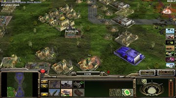 Generals Zero Hour mod Apocalypse. Stealth vs 7 Tank. SUPER SNIPER spam.  Sneak attack big buum!!!