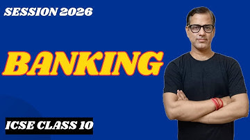 Banking ICSE Class 10 | Banking Maths | ICSE 2026 | @sirtarunrupani​