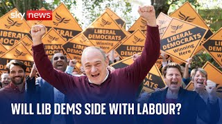 Could the Lib Dems strike a deal with Labour?