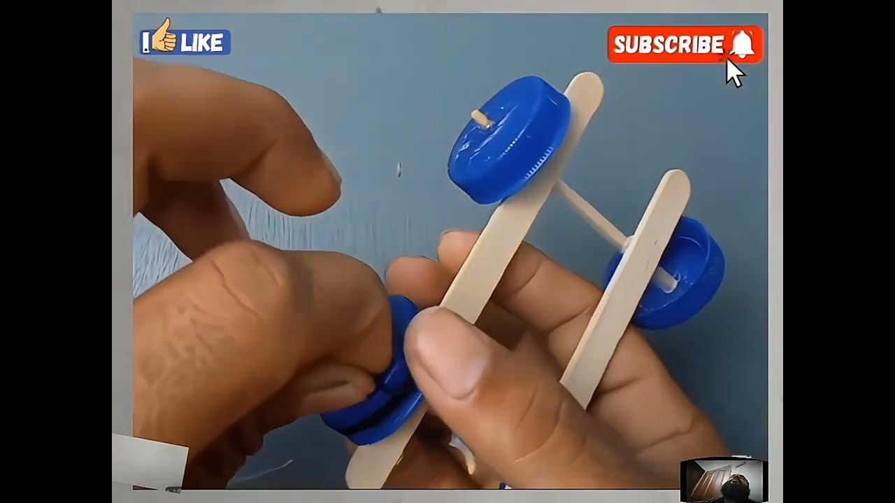 How to make Mini Rubber band Car | DIY project | Car at home| Cardboard Car