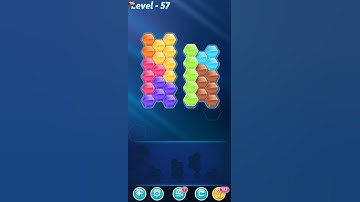 BLOCK! Hexa Puzzle! Regular C Level 57 (Premium) - Lösung Solution Walkthrough