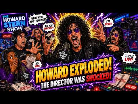 Howard Stern Humiliates His TV Director In An Explosive On-Air Meltdown | The Howard Stern Show