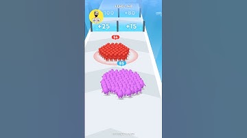 Purple Hero Clayman Crowd Count Master Run Lvl 148 #trending #shorts #youtubeshorts #games