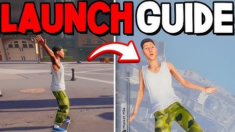 LAUNCH GLITCH GUIDE (New Method) in SKATE. (Skate 4) (How To FLY GLITCH & SKYDIVE & GLIDE)