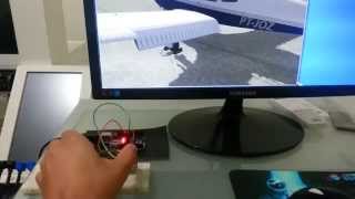 Arduino X-Plane: Controlando o flap