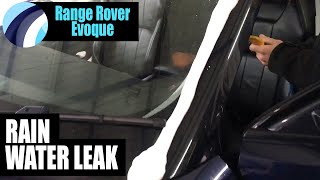 Range Rover Evoque 2016 | Water Leak Found | #RangeRoverLeaks