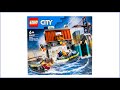 LEGO City 60417 Police Speedboat and Crooks&#39; Hideout Speed Build