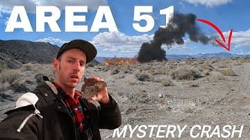What Just Crashed at Area 51? Investigating the Mysterious Crash Site