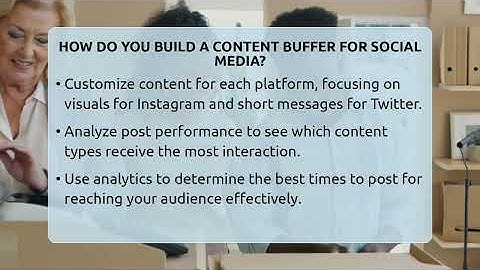 How Do You Build A Content Buffer For Social Media? - Everyday-Networking