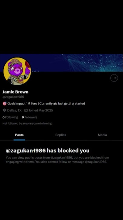 But You Blocked Me Though