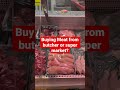 Buying Meat From Butcher Or Super Market Which One Ow Best Meat Butcher Tesco Morrison Aldi 