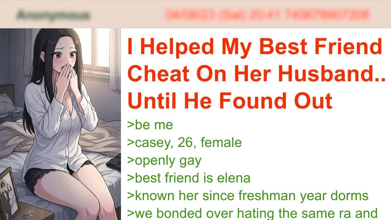 Я помогла своей лучшей подруге изменить мужу, пока он об этом не узнал | Истории на 4chan Greentext