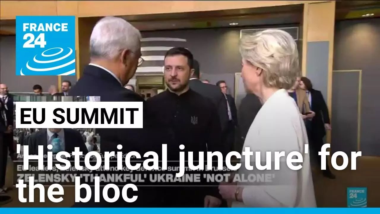EU leaders gather at 'historical, unprecedented juncture' for the