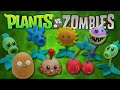 Plants vs Zombies 》Making All Day Plants ✔️ Polymer Clay Tutorial