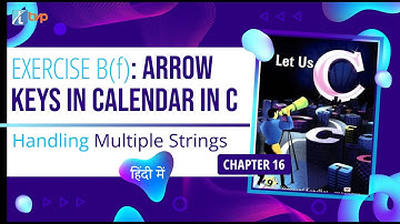 Let us C Solutions | C Programming | How to operate calendar with arrow keys in C?