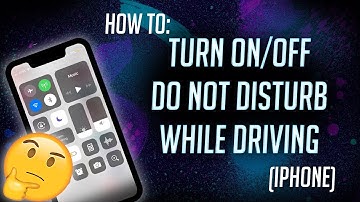 HOW TO: Turn Off Do Not Disturb While Driving (iPhone)