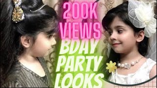 Easy Birthday Party Looks and Hairstyles