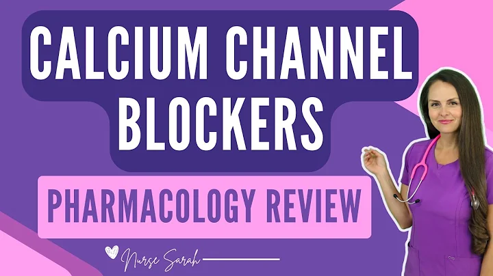 Calcium Channel Blockers Quick Pharmacology Nursing NCLEX Review (2 Minutes)
