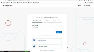 Creating an Everfi Account