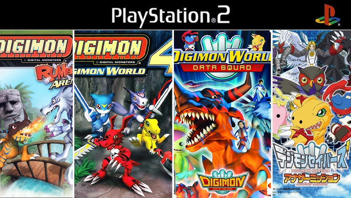 Evolution of Digimon Games #ps1 #ps2 #ps3 #ps4 #ps5 #digimon #game #pl