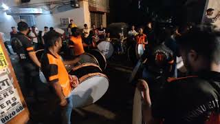 🐯 black tiger nashik baja 🎶playing khuda gawah 🥰 kanjur Marg sandal 2024