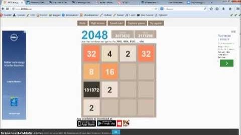 2048 Game: The 131072 Tile
