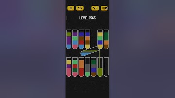 Water sort puzzle level 1563