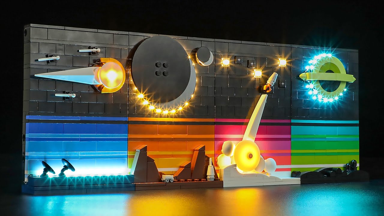 LED Light Kit for LEGO Ideas 21340 Tales of the Space Age