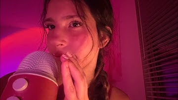 my first asmr vid w a mic 