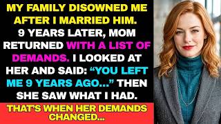 My Family Disowned Me for Marrying a Black Man—9 Years Later, Mom Returned With a List of Demands.