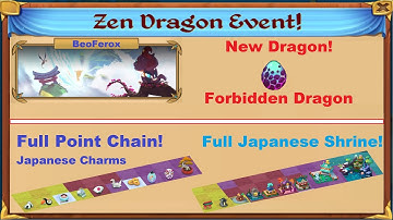 Merge Dragons! New Dragon + Full Chain of the Points + Full Chain of the Shrines!