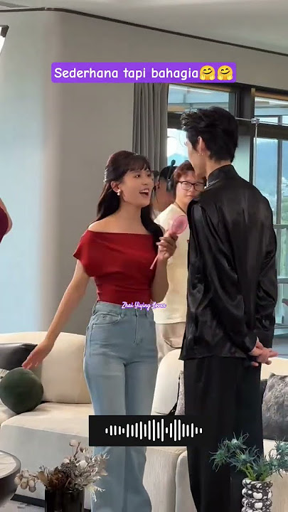 simple but happy #zhaiyiying #wangyilei #dramachina #dracin #couple #chemistry #drama #romantis