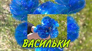 🔥ВАСИЛЬКИ из БУТЫЛКИ🔥МК‼️