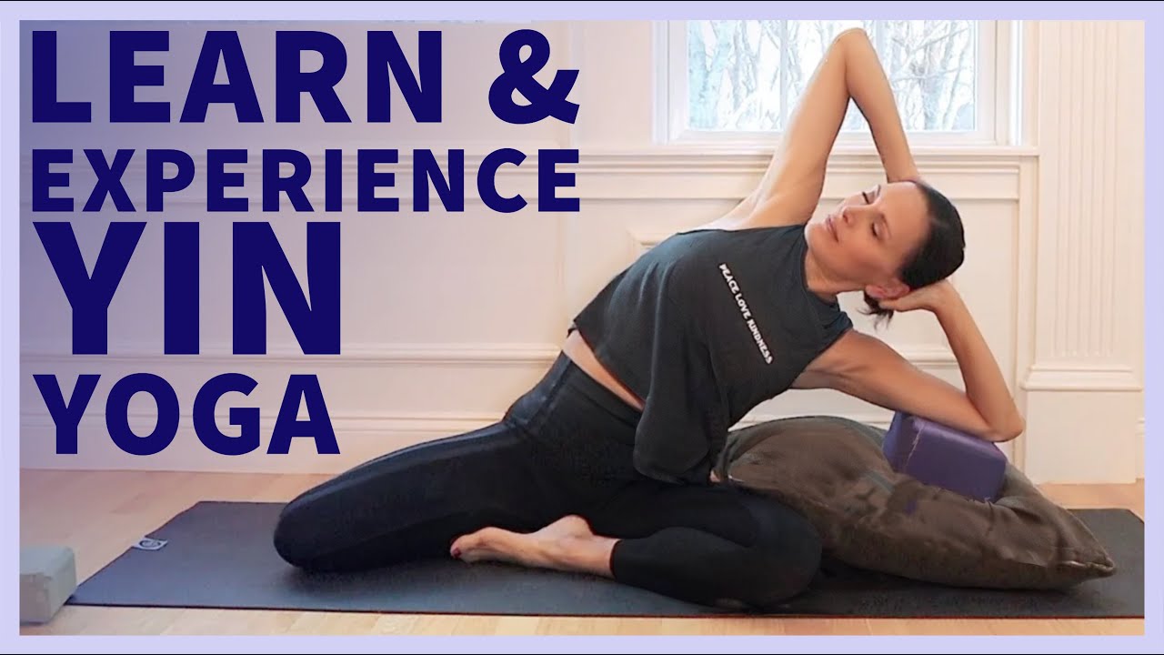 Beginner Yin Yoga Full Body Fascial Release ✨ release stress and anxiety 30  minute 