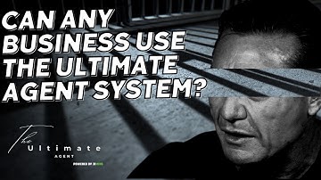 Can any business use The Ultimate Agent System