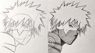 How To Draw Kakashi Easy Pencil Sketch How To Draw Anime Boy