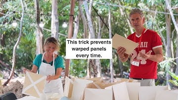This trick prevents warped panels every time