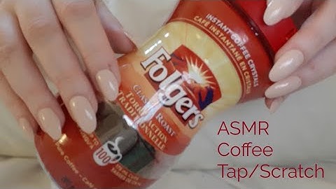 ASMR Fast Tap/Scratch On Coffee
