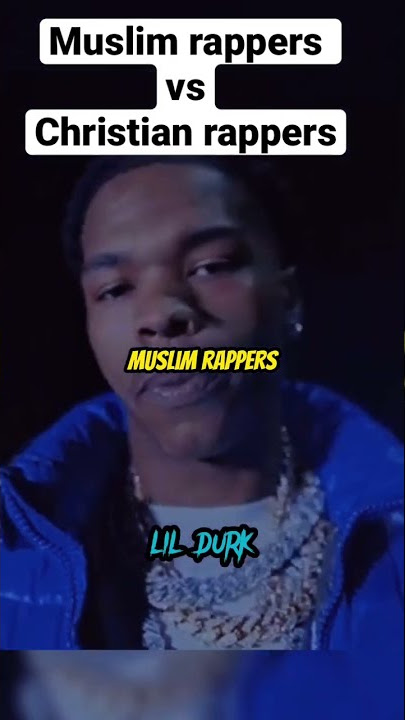 Muslim rappers vs Christian rappers #shorts #rappers #viral #kendricklamar #popsmoke
