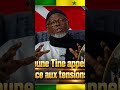 Il observe des tensions institutionnelles croissantes et appelle à une mobilisation citoyenne