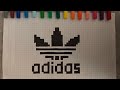 [TUTO] COMMENT FAIRE LE LOGO ADIDAS EN PIXEL FACILE.